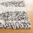 thumbnail image 3 of Safavieh JER108A Jericho Shag Ivory / Black, 3 of 9