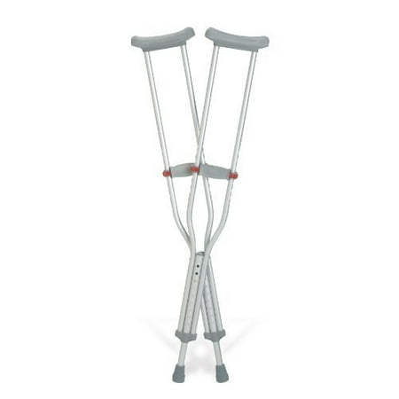 Medline G91-214-8H Redodot Aluminum Crutches by Medline