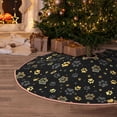 thumbnail image 5 of Sikiie Gold Dog Paw Christmas Tree Skirt, Christmas Tree Decorations, Christmas Decor, Tree Mat Decoration(30-48IN)-48", 5 of 6