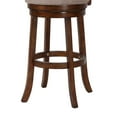 thumbnail image 3 of New Classic Furniture Aberdeen 29" Wood Swivel Bar Stool in Dark Brown, 3 of 6