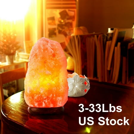 Soft Pink Manual Light - Himalayan Glow Hand Carved Salt Lamp Natural Crystal Air Purifying Himalayan Pink Salt Rock Lamp Touch Dimmer Switch, Soft Night Light For Living Dining Bed Room Office 1-2Kgs