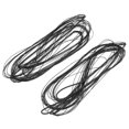 thumbnail image 3 of Corde d'Arc Arc Arc Résistant à l'Abrasion Durable pour Arc Long pour Arc Cheval pour Arc Traditionnel, 3 of 8