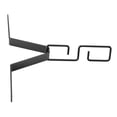 thumbnail image 4 of Universal V-Shaped Rain Chain Gutter Hanger - Rustproof Black Zinc-Plated Iron Adapter Hook Kit for Standard Downspouts & Drains, Quick Install Splash-Reducing Rain Chain Connector (6.2" Adapter + 4", 4 of 6