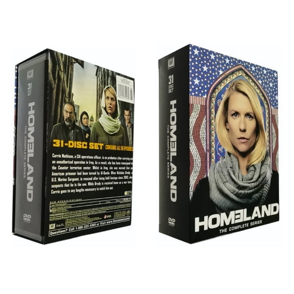 Homeland The Complete Series Seasons 1-8 (DVD 31-Disc Box Set)
