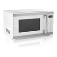 thumbnail image 3 of Hamilton Beach 1.1 Cu ft Countertop Microwave Oven, White and Stainless Steel, 3 of 7