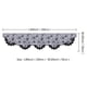 thumbnail image 3 of Halloween Fireplace Mantle Decorations, Black Lace Spiderweb Fireplace Mantel Scarf Cover Garland For Festive Party Supplies Decor, 3 of 6