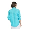 thumbnail image 6 of Chaps Women's Shirt - Classic Fit Button Down Long Sleeve Shirt (XS-XXL), 6 of 7