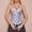 Blue, variant on Women's Lace Overbust Corset Top Push Up Bustier Bodysuit Shapewear with Adjustable Straps Back Lace Up Closure