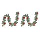 thumbnail image 4 of sweethay Colgante de simulación de guirnalda de rosas de hoja de eucalipto artificial de 2 m Type2 NO2, 4 of 6