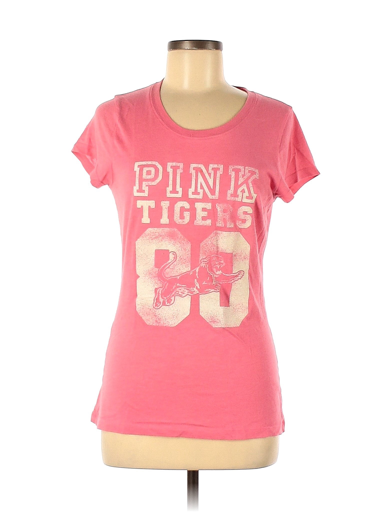T-shirt Victoria's Secret PINK - Taille XS, Bleu, Coupe Oversized, Neuf Avec étiquette