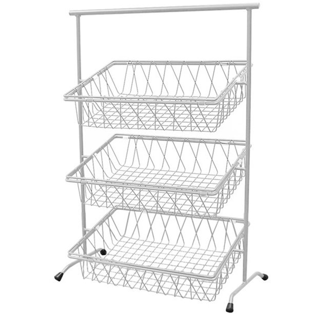 22 75 L X 11 W 31 25i H Silver Rectangular 3 Tier Tilted Pane Stand Walmart Com Walmart Com
