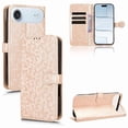 thumbnail image 2 of Polka Dot Wallet Case iPhone Air Card Slots, Wrist Strap & Stand Gold, 2 of 6