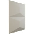thumbnail image 2 of Ekena Millwork 11 7/8"W x 11 7/8"H Aberdeen EnduraWall Decorative 3D Wall Panel, UltraCover Satin Blossom White (Covers 0.98 Sq. Ft.), 2 of 6