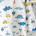 thumbnail image 4 of TOWED22 Toddler Boys Sleepwear Pajama Set 2Pcs Long Sleeve Crewneck Top with Pants Soft Cotton Print Fall Winter 6-12 Months 12-24 Months 2t 3t 4t 5t 6t 7t 8t 9t Children,Light Blue,2-3 Y, 4 of 4