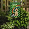thumbnail image 2 of Cream Dachshund St. Patricks Day Flag Garden Size, 2 of 3