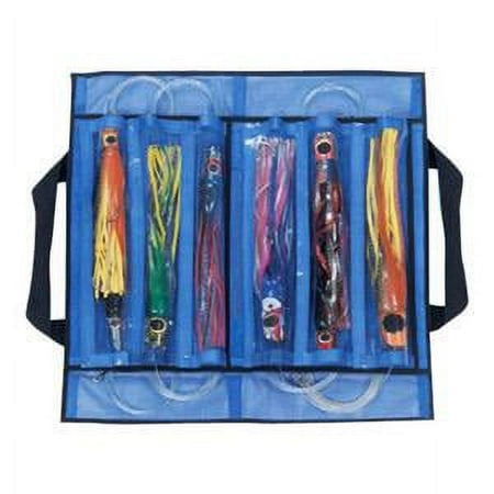 UPC: 0890570000032 | Boone 00003 6 Pocket Lure Bag Blue Lure Bag