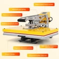 thumbnail image 5 of 24x16 Heat Press, Digital Professional Press Machine, Fast Heating Heat Transfer Machine for T-Shirt, 5 of 11