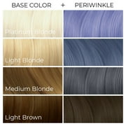 ARCTIC FOX Vegan and Cruelty-Free Semi-Permanent Hair Color Dye (8 Fl Oz, PERIWINKLE)