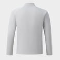 thumbnail image 7 of hotojiny Long Sleeve Shirts for Men Athletic Workout Quarter Zip Pullover Big and Tall Stretchy Sun Protection Outdoor T-Shirts, 7 of 7