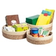 thumbnail image 2 of Natural Straw Woven Storage Basket Stylish for Durable & Multi-Purpose Organizer Medium, 2 of 8