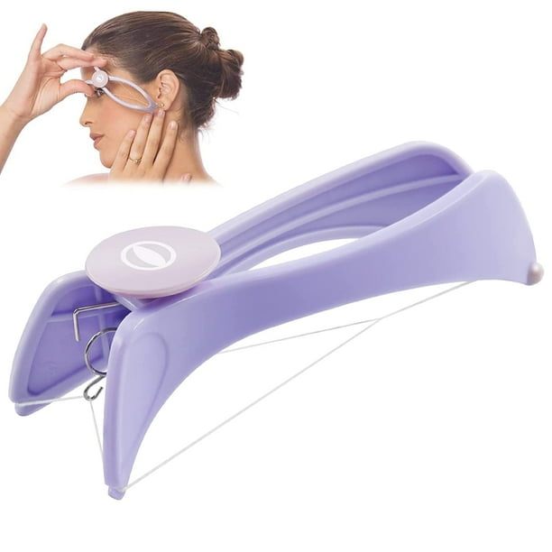 Depiladora facial depiladora con hilo depilacion manual depiladora depiladora facial con hilo de algodon depilacion facil con hilo cejas menton JFHHH pequena Walmart en linea