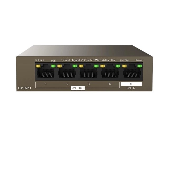 POE Switch 5/8/9/10 Ports Gigabit Fast Network Switch 8 PoE+2 UpLink With Internal Power Office Home Network Hub For IP Camera
