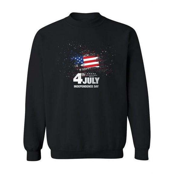 4Th Of July U S A Design Sweatshirt Women -Image by Shutterstock, Female 4X-Large