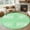 Turquoise, variant on Round Area Rugs Collection 3 Ft, Green Laundry Non-Slip Residential Carpet, Wash Dry Fold Repeat Minimalist Text Indoor Crawling Mats Doormat Runner Rugs Play Mat forBedroom