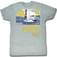 thumbnail image 1 of T-Shirt Adulte Gris Chiné Jaws Goin' Swimming, 1 of 1