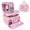 Blush Pink, variant on SINGER Sewing Accessories Organizer (Bag Only) – Double Layer Portable Sewing Storage Bag | 2 Detachable Pouches and 18 Compartments, Large Sewing Supplies & Crafting Carry-all (Floral Print)