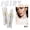 01#Icy White, variant on Julystar Multi-Use Highlighter Powder, Sponge-Tip Loose Shimmer Powder for Face, Body, Eyes & Hair, Long-Lasting All-Over Glow Makeup