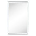 thumbnail image 7 of TEHOME Farmhouse Black Recessed Rectangle Bathroom Medicine Cabinet with Beveled Vanity Mirror for Wall, 7 of 7
