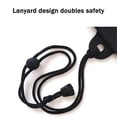 thumbnail image 3 of Ruiboury PVC Phone Waterproof Bag 3-layer Sealed Universal Solid Color Replacement Outdoor Seaside Pouch Pocket Accessories Black 1Set, 3 of 6