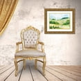 thumbnail image 3 of Harper, Ethan 32x25 Gold Ornate Wood Framed with Double Matting Museum Art Print Titled - Clover Hill I, 3 of 4