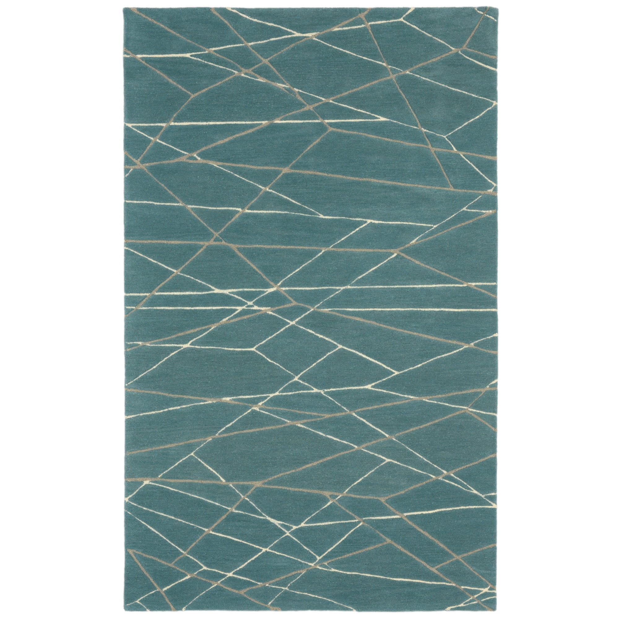 Liora Manne Seville Lines Indoor Rug Blue 42 X66 Com