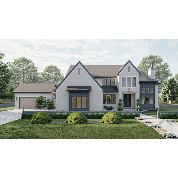 Advanced House Plans: Builder Ready Blueprints | Saltgrass 30143 | 1.5 Story Plan