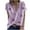 Purple womens tops dressy casual16, variant on Wycnly Womens Tops Dressy Casual Short Sleeve V-Neck Starfish Print Summer Shirts Plus Size Sexy Lace Trim Comfy Lightweight Blouse Purple L Clothes