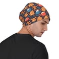 thumbnail image 4 of Naloa Snowman house leaf Soft Beanie Hat, Knit Beanie Daily Beanie in Fine Knit for Women Men Winter Travel, Outdoor, 4 of 7