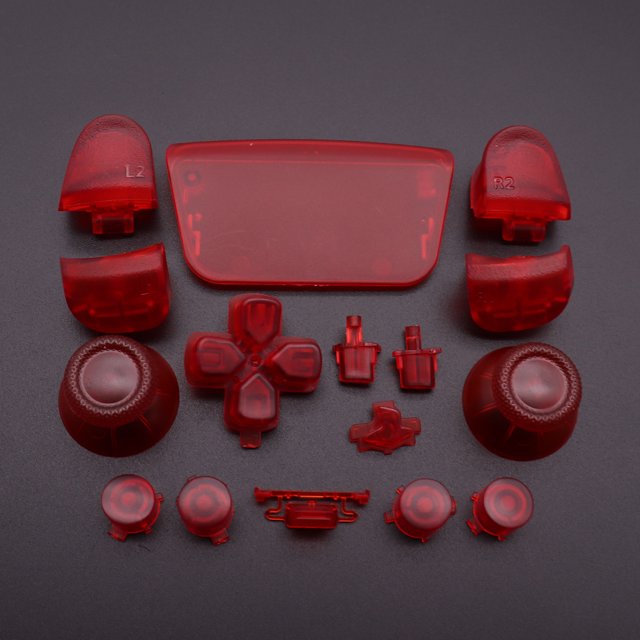 Pour Manette PS5 L1 R1 L2 R2 Kit de Boutons D-pad Bouton Capuchon de Remplacement pour PS5 V2 BDM-020 Manette N13