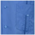 thumbnail image 4 of Manchester Guayabera Regular Fit  Azul, M Manchester 3553C, 4 of 4