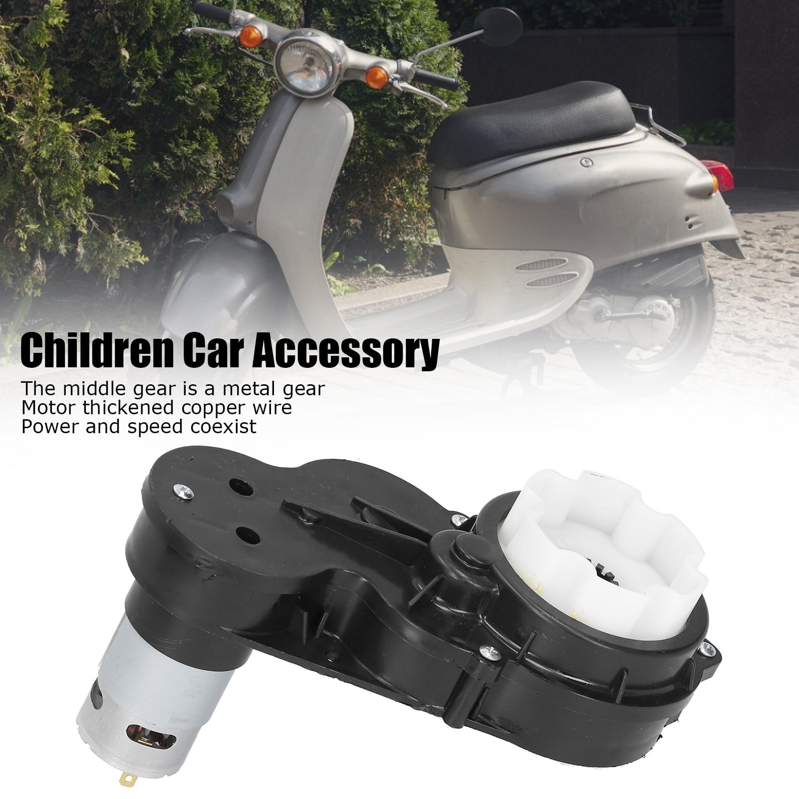 570 Children'S Electric Car High-Speed Gearbox Motor 12V 27000Rpm Motor with 1X 