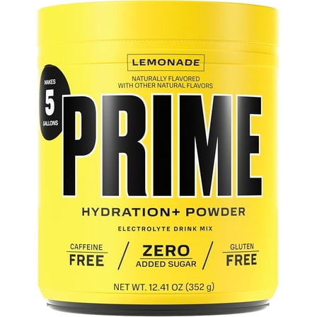PRIME Hydration Powder - 40 Servings-Lemonade