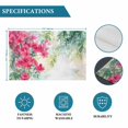 thumbnail image 5 of Summer Watercolor Wildflower Leaf Placemats Set of 6,Wipeable Washable Table Mats for Dining Tables, Green Tropical Leaves Place Mats for Kitchen Event Party Tabletop Decor, 5 of 9