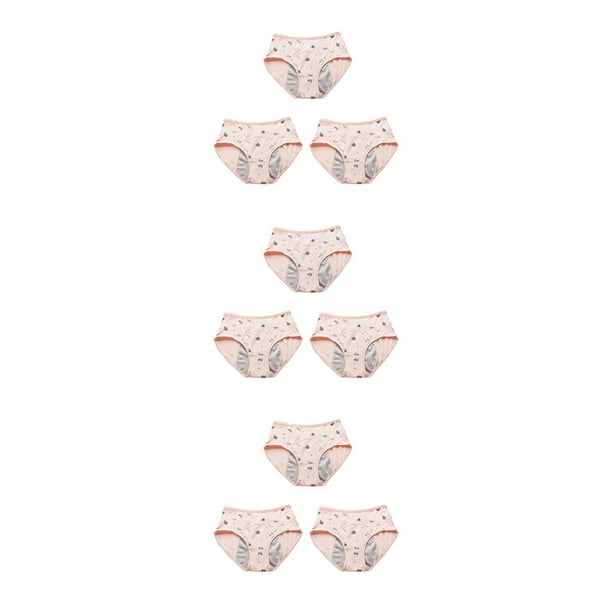 Minnieouse Bragas de período impresas Ropa interior menstrual Calzoncillos Lencería a prueba de fugas Type1 NO1
