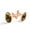 Color 3, variant on Men's Classic Stainless Steel, Sunflower Field Guitar Cufflinks Business Wedding Shirts, Rose Gold