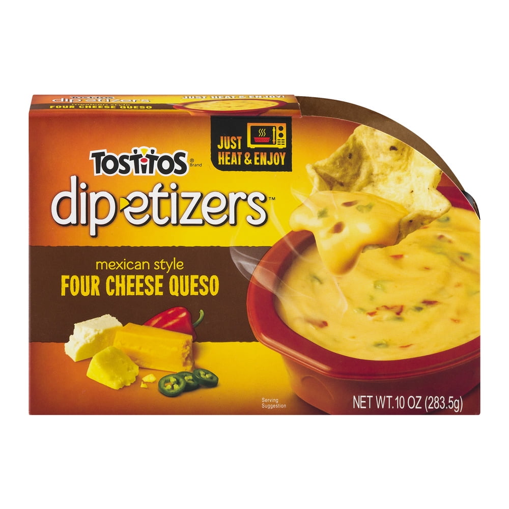 Tostitos Dip-etizers Mexican Style Four Cheese Queso, 10.0 OZ - Walmart.com