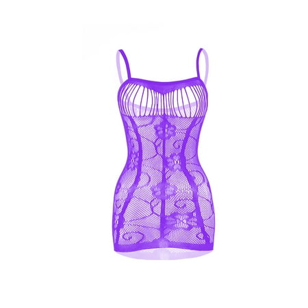 Generic New Sexy Lingerie Sheer Cutout Seduction Braces Dew One-Piece Jacquard Fishnet Clothes Mesh Stockings W426