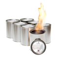 thumbnail image 5 of TerraFlame Lloyd Modern Gel Fuel Fireplace W/ 6 Pack Fuel - Cool Grey, 5 of 7