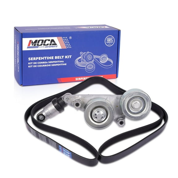 MOCA AUTOPARTS Serpentine Belt Tensioner Assembly Fit for 2006-2011 Honda Pilot 3.5L & 2008-2010 Honda Accord 3.5L & 2005-2010 Honda Odyssey 3.5L