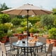 thumbnail image 2 of Sombrilla Para Playa Jardin Patio Alberca Exteriores Plegable 2.7 Metros Acero Reforzad, 2 of 9